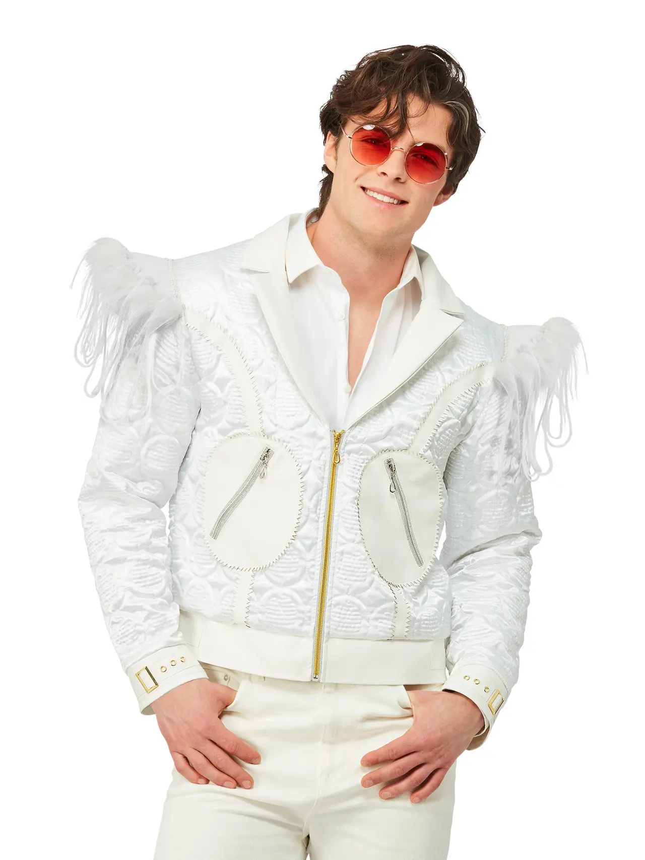 Elton John fjerjakke