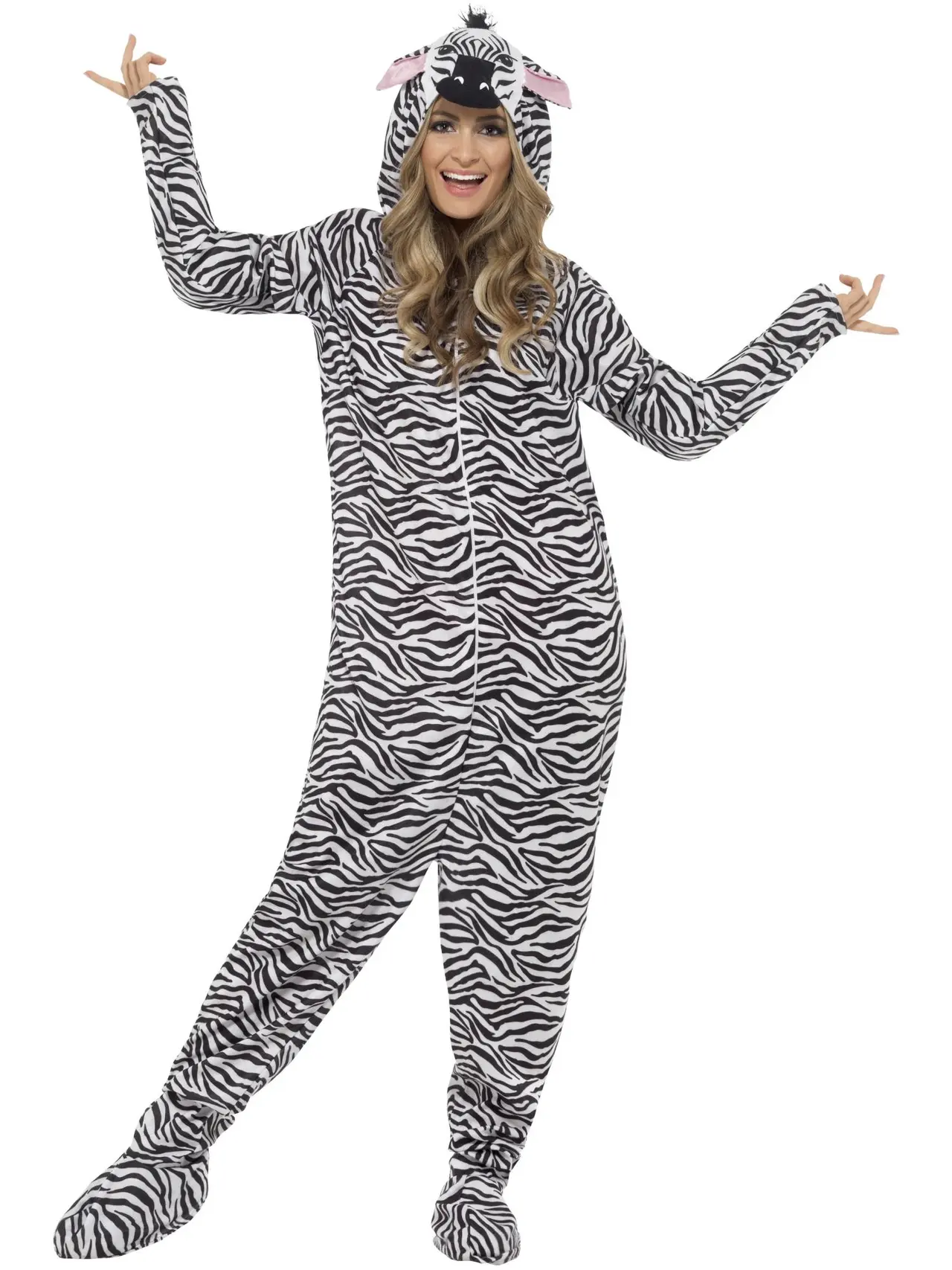 Zebra – kostume til voksne