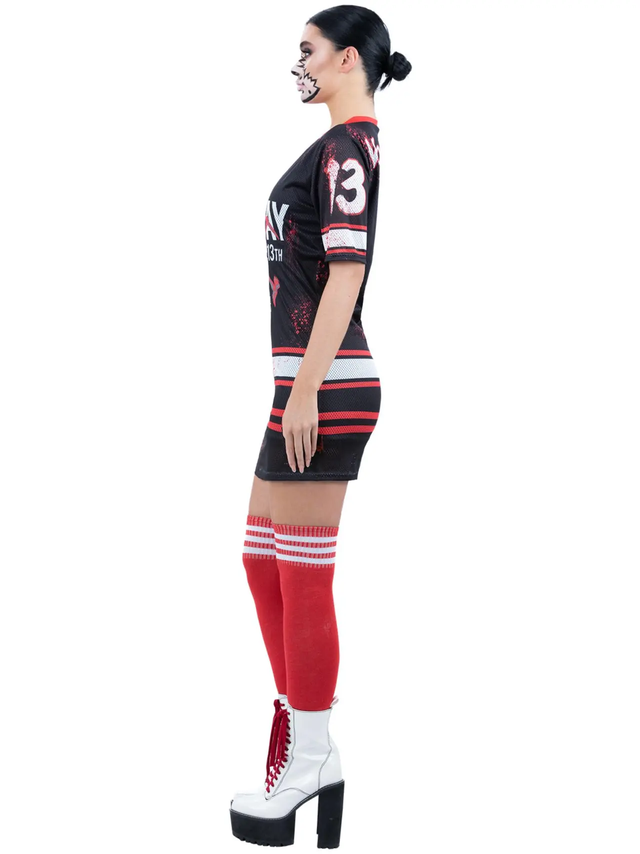 Fredag den 13.-hockeykjole – kostume til damer