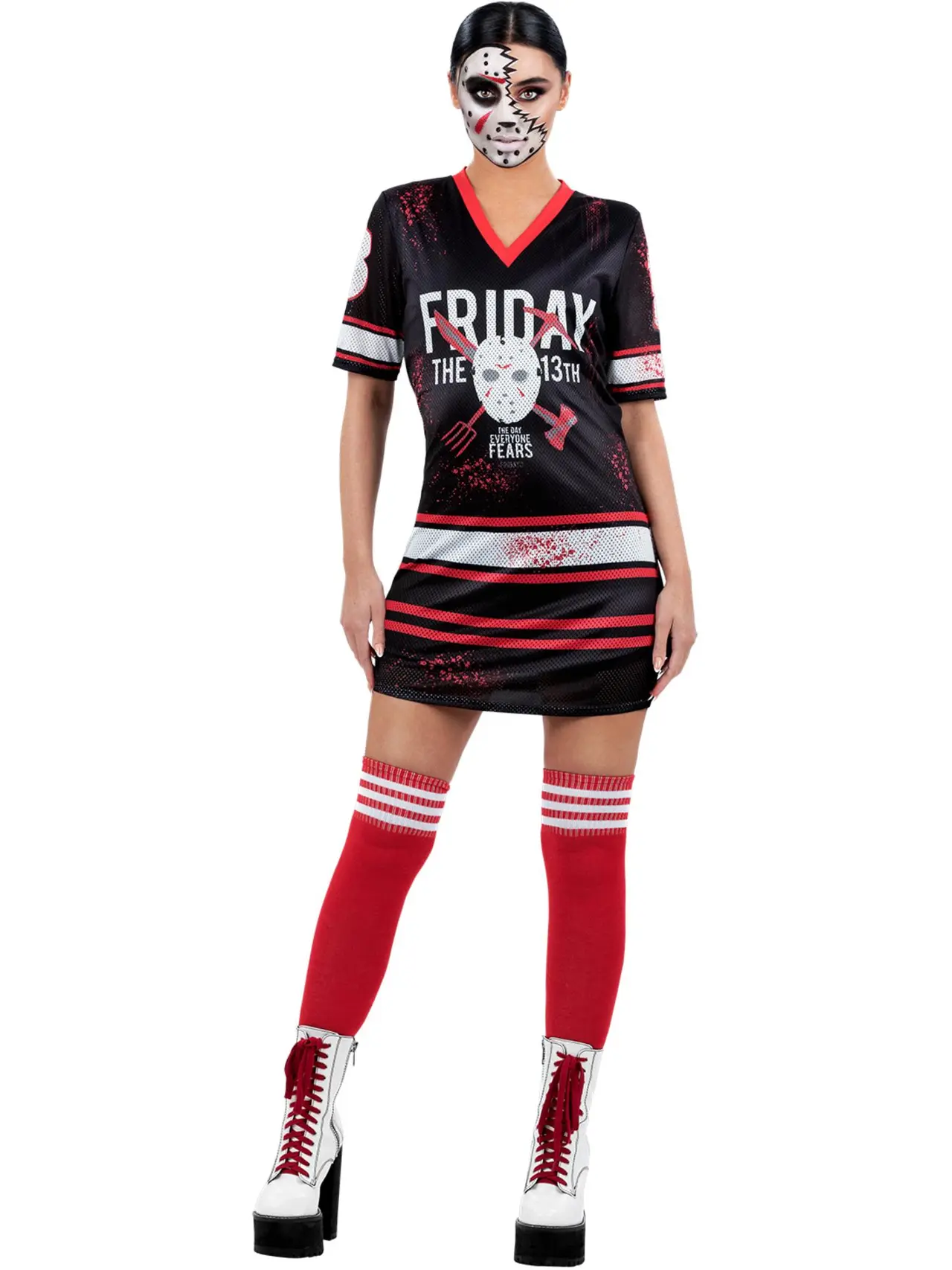 Fredag den 13.-hockeykjole – kostume til damer