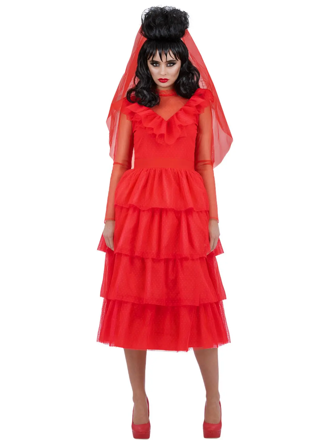 Lydia som brud fra Beetlejuice – kostume til damer