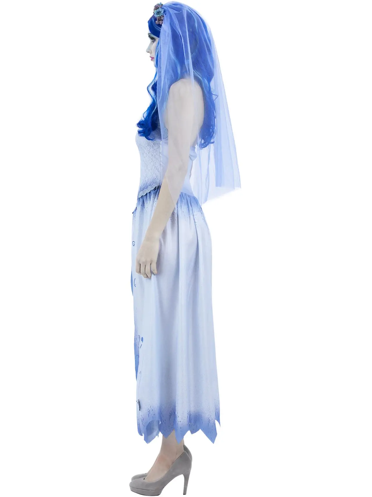Corpse Bride Emily-kostume – kostume til damer