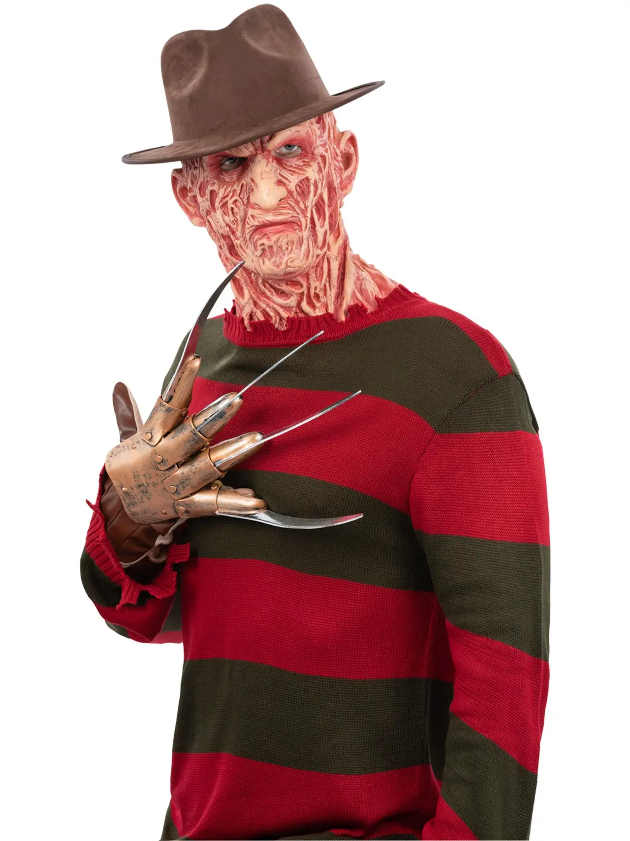 Freddy Krueger-strikbluse – kostume til herrer