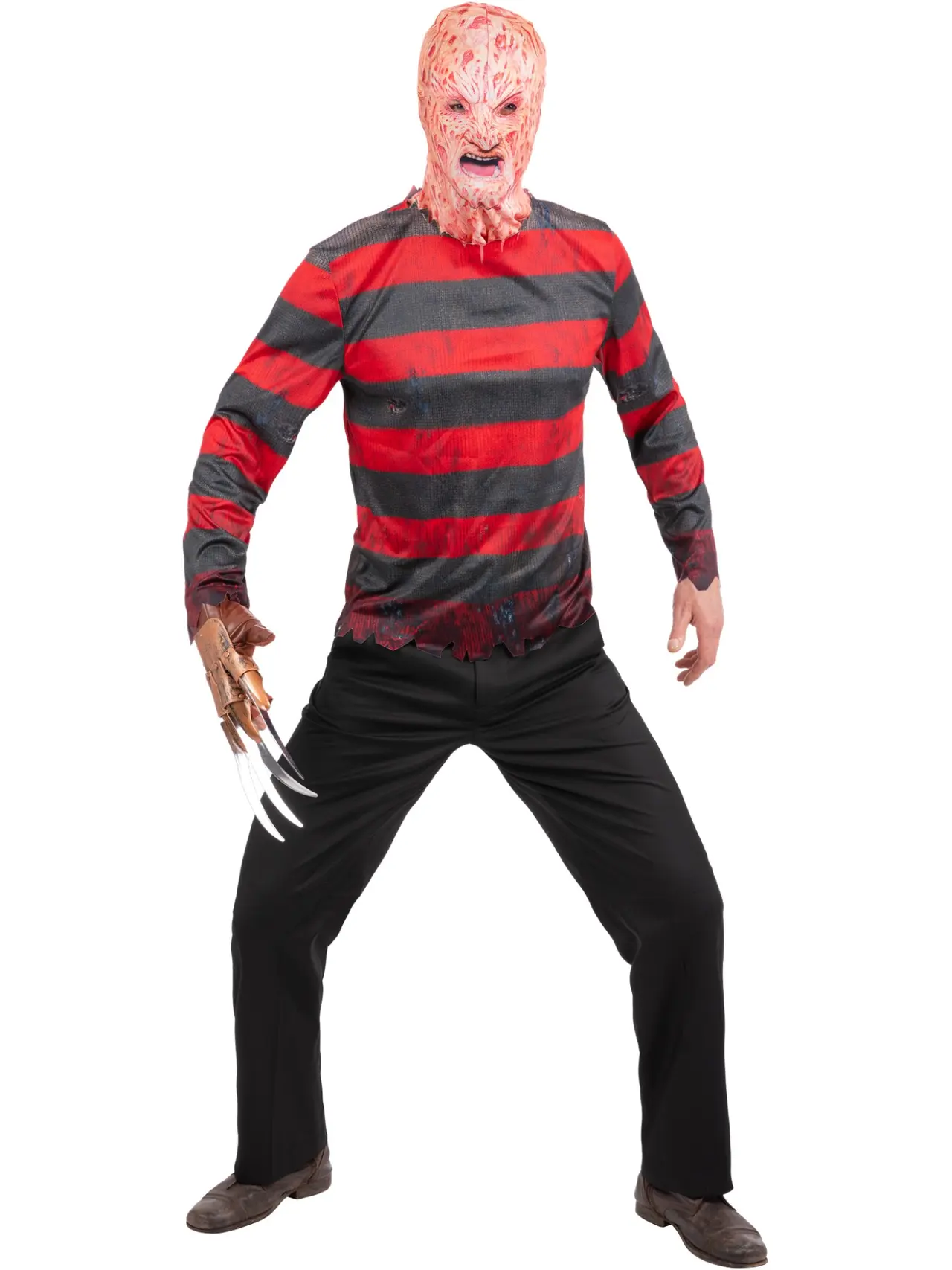 Freddy Krueger-sæt – kostume til herrer
