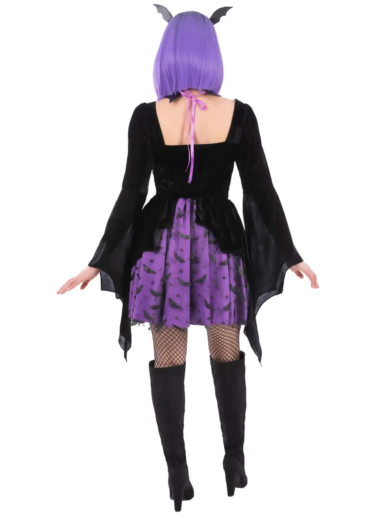 Vampyrinde med flagermusvinger – kostume til damer
