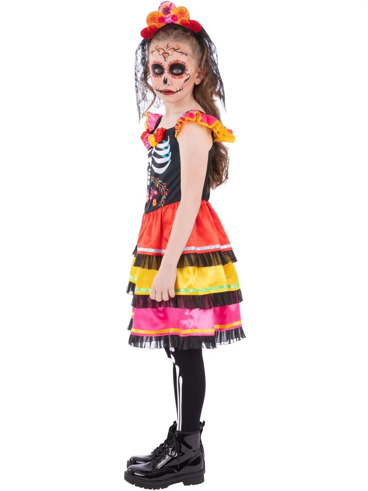 Day of the Dead fiesta – kostume til piger