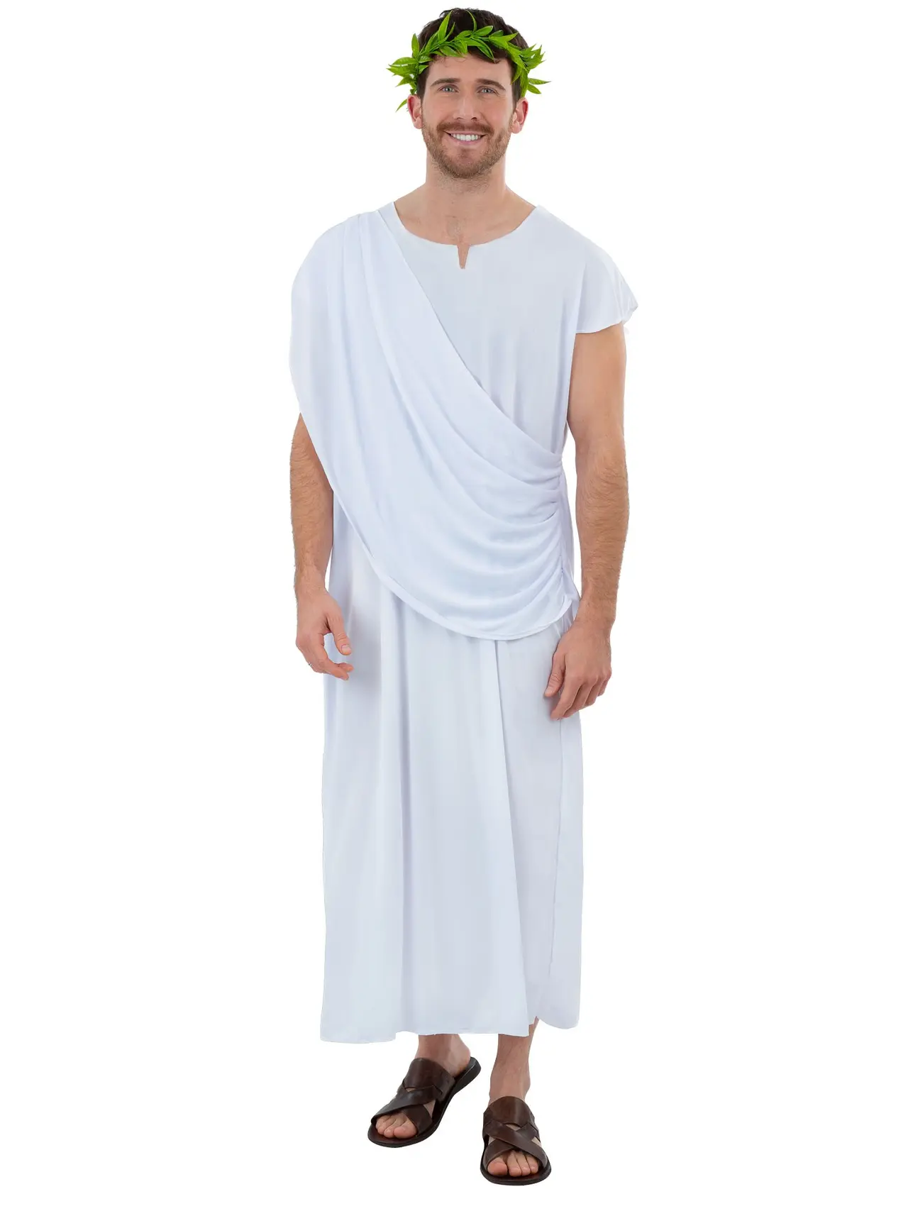 Hvid toga – kostume til voksne