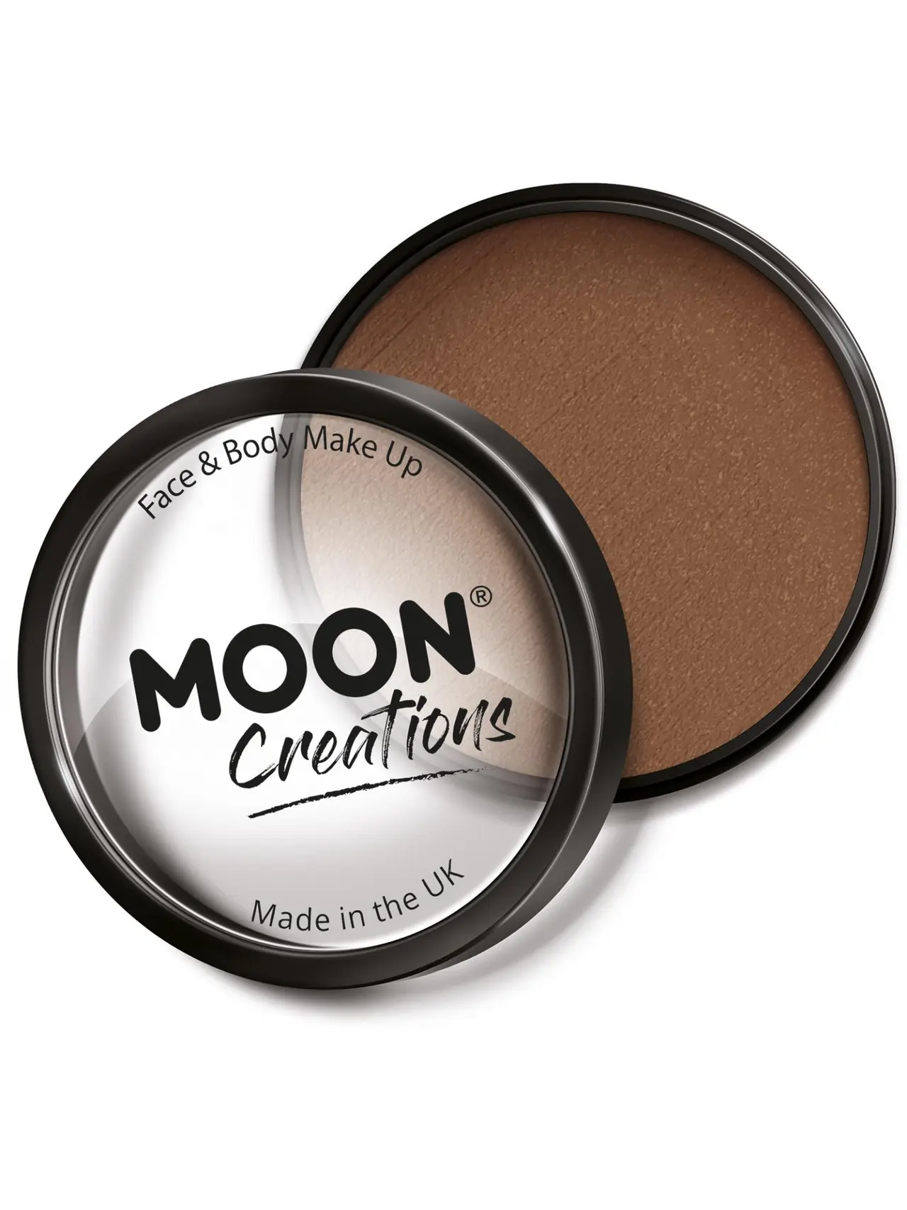 Moon Creations Pro ansigtsmaling i krukke, mellembrun