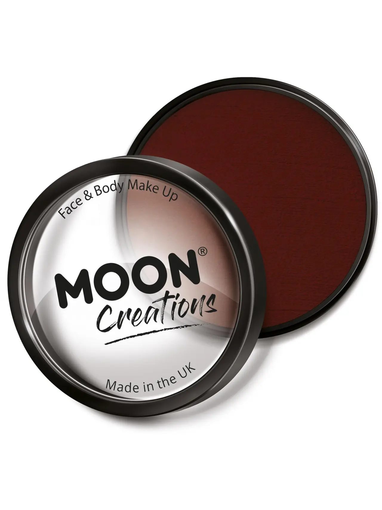 Moon Creations Pro ansigtsmaling i krukke, mørkerød