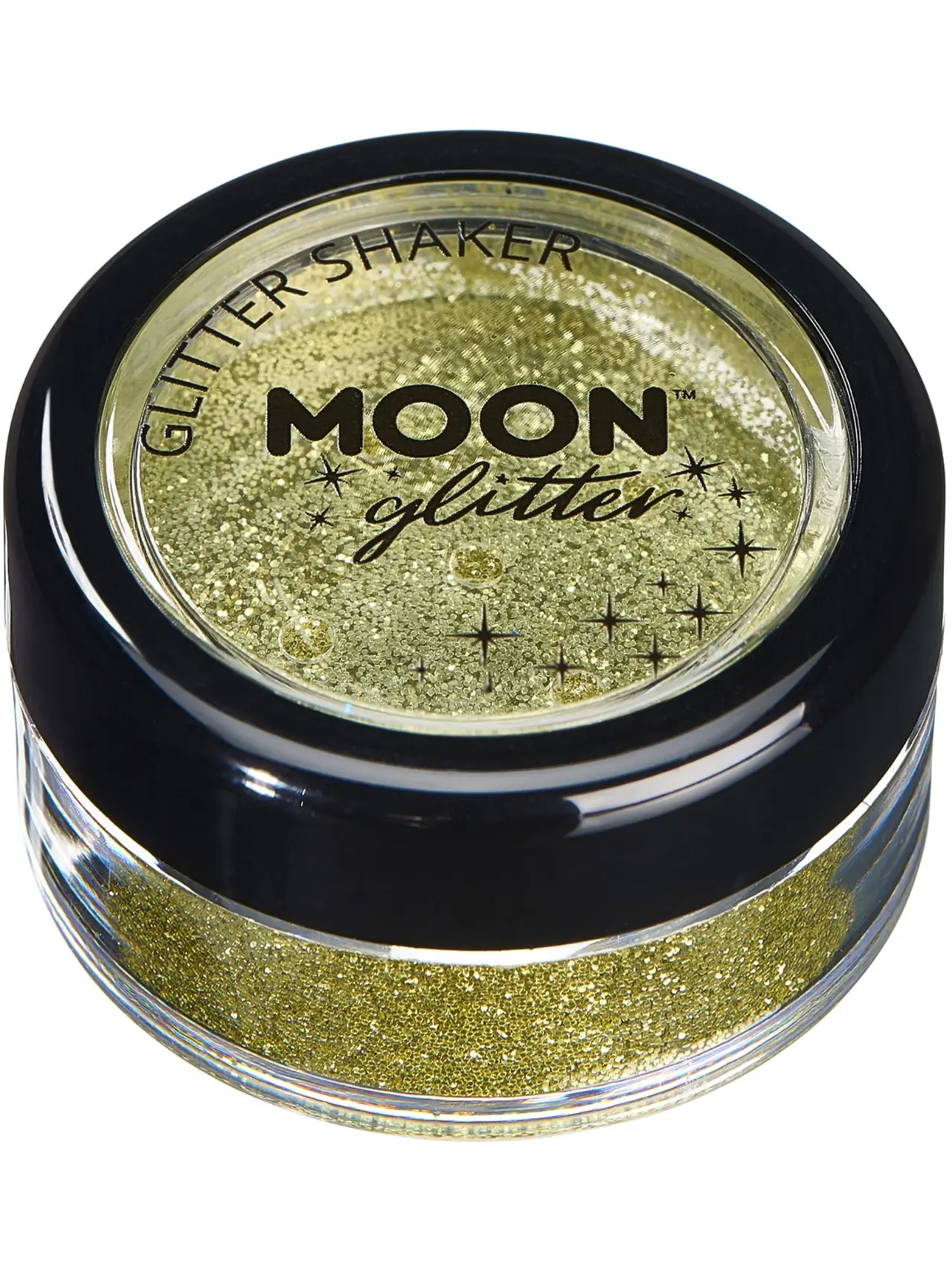 Moon Glitter klassisk fint glimmer i strødåse, guld