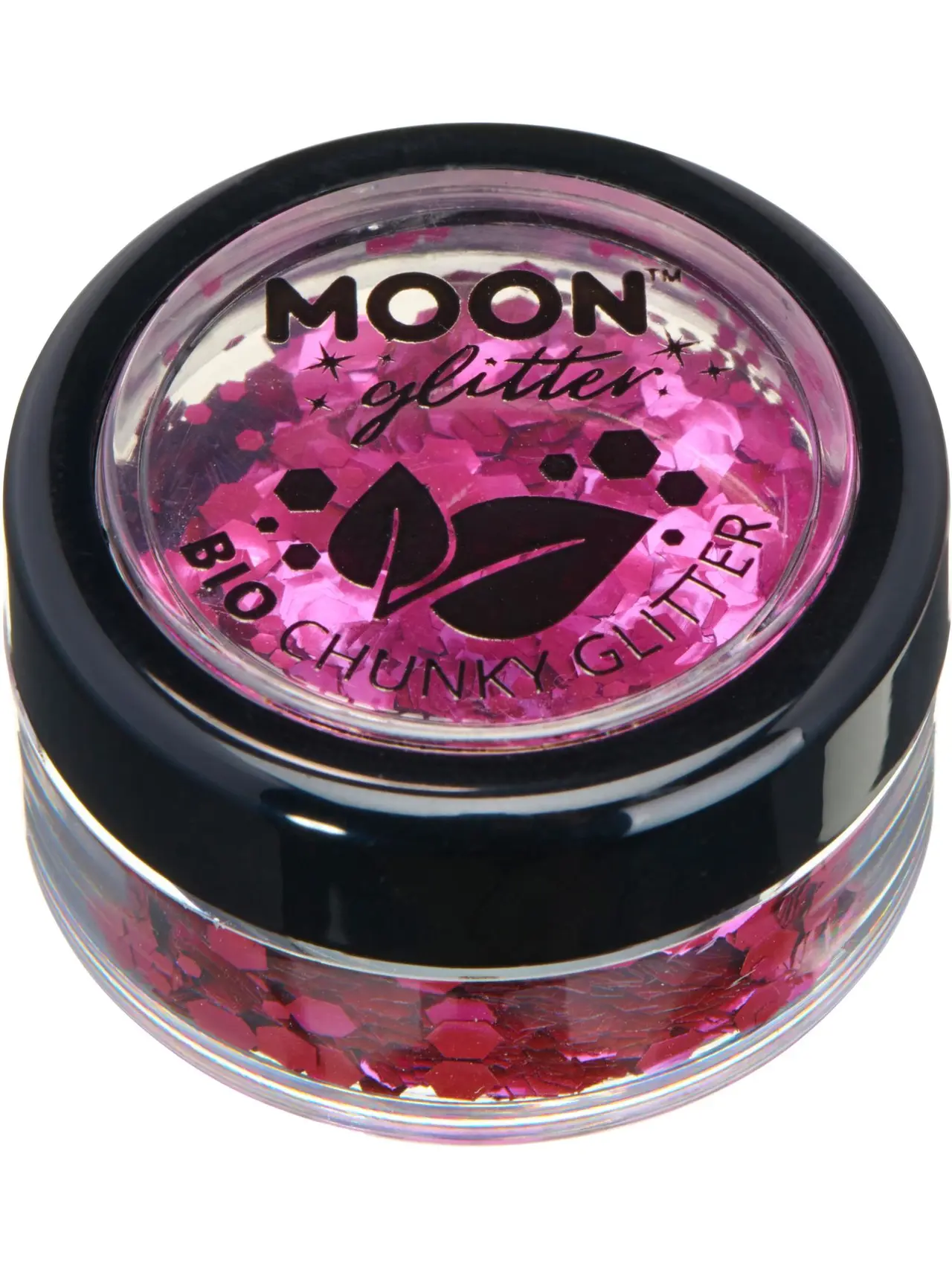 Moon Glitter biologisk nedbrydeligt grovglimmer, pink