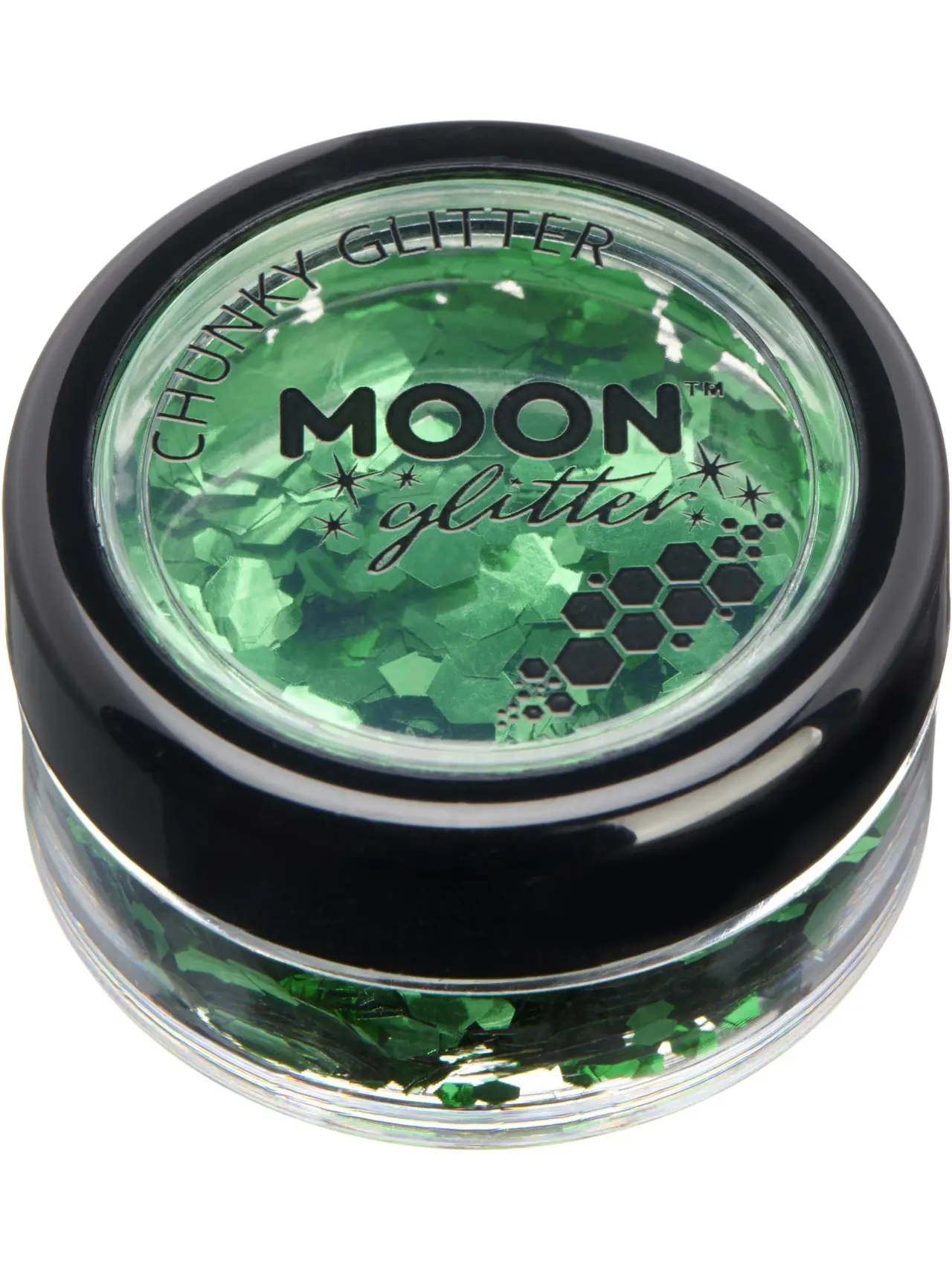 Moon Glitter klassisk grovglimmer, grøn