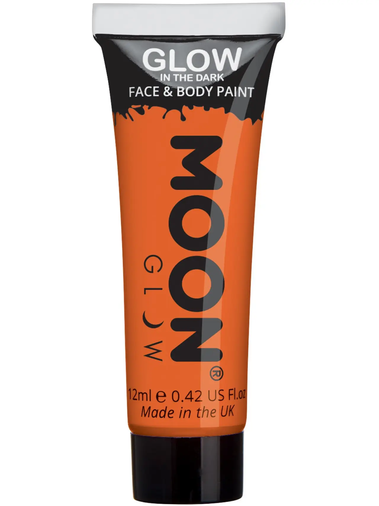 Moon Glow selvlysende ansigtsmaling, orange