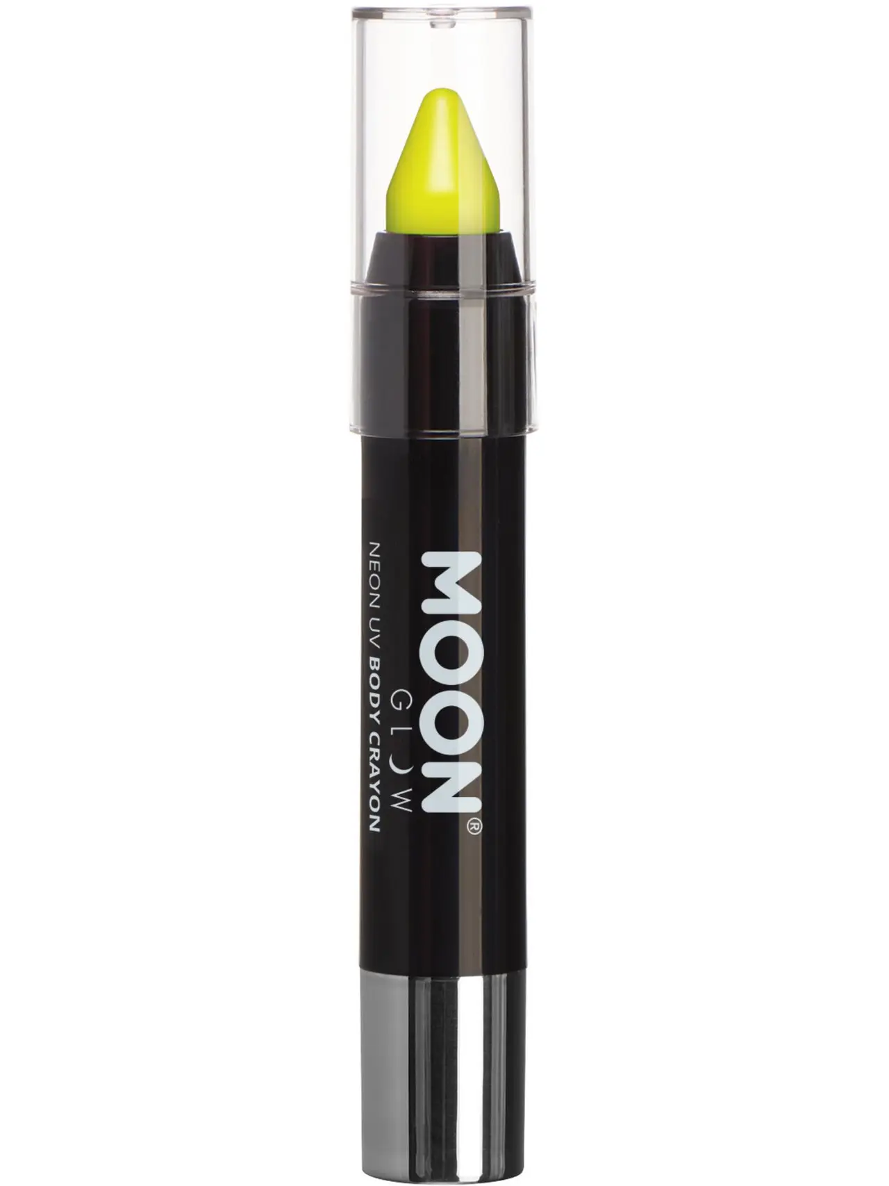 Moon Glow intens neon UV-kropsfarvestift, gul
