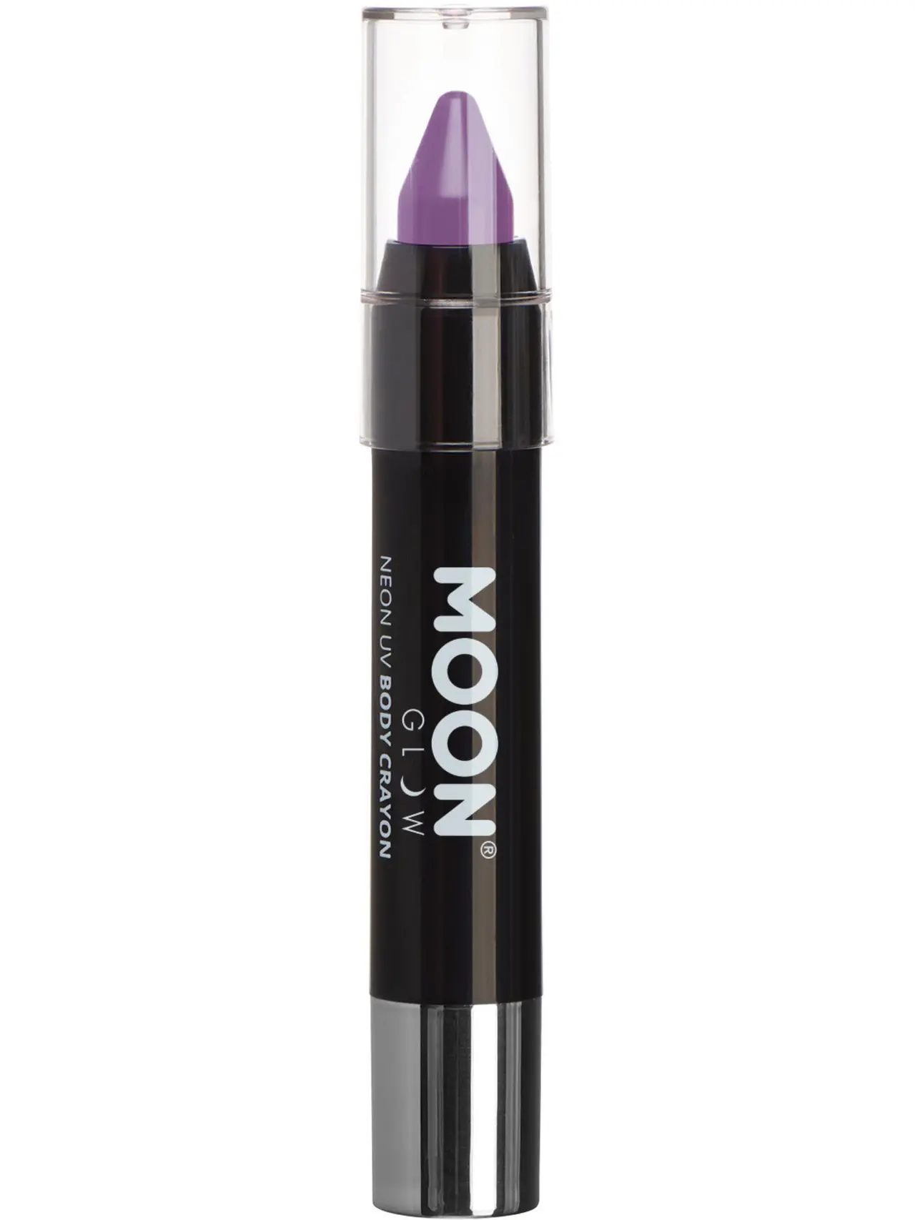 Moon Glow pastel neon UV-kropsfarvestift, lilla