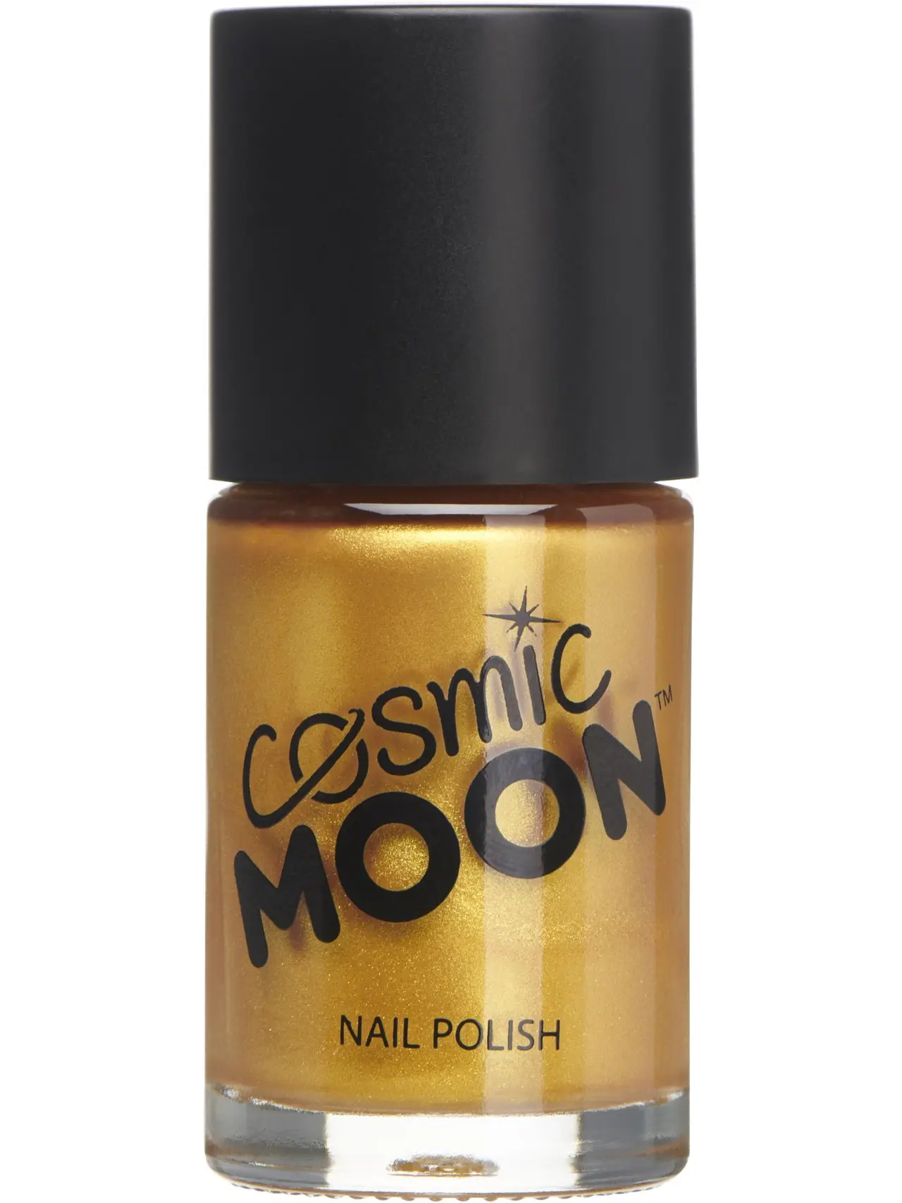 Metallisk neglelak i guld, 14 ml